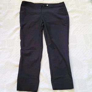 Black ankle pants size 10